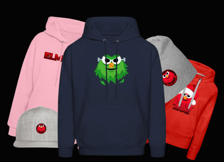 Elmo merch